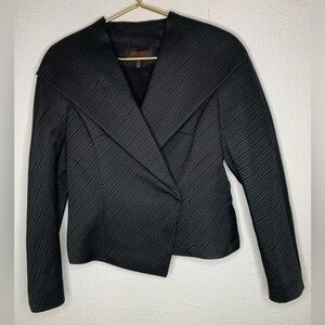 Escada jacket blazer wool blend EU 36 women’s black dress